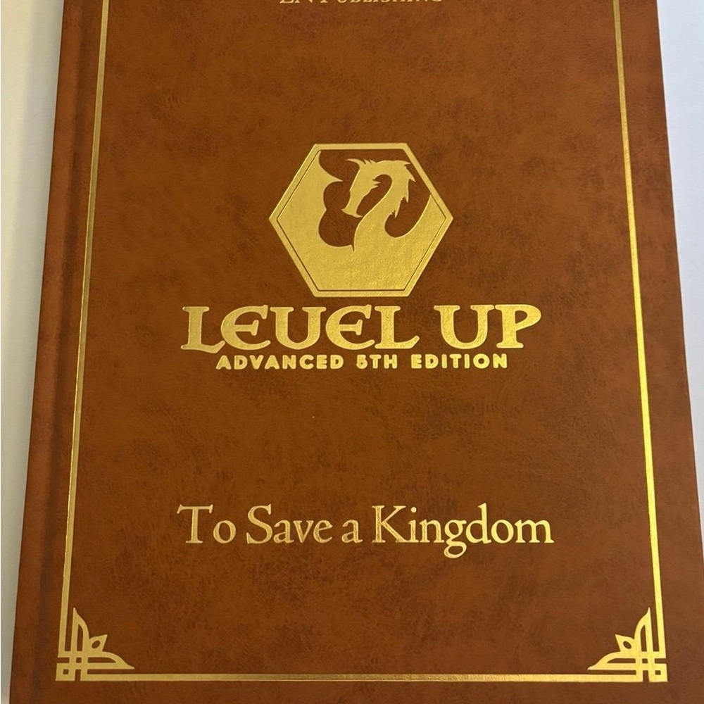 To Save A Kingdom Level Up Advanced 5E Dungeons & Dragons DnD book